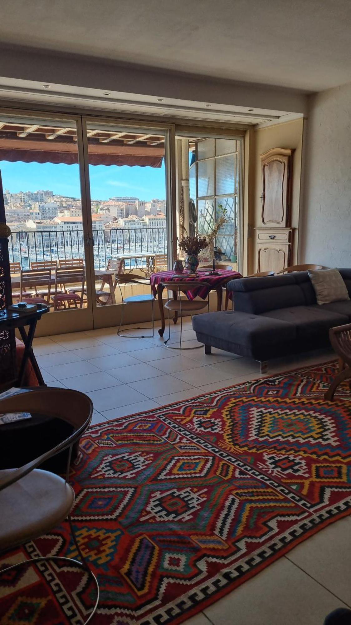 Ferienwohnung Grand T2 Surplombant Le Vieux Port Marseilles Exterior foto
